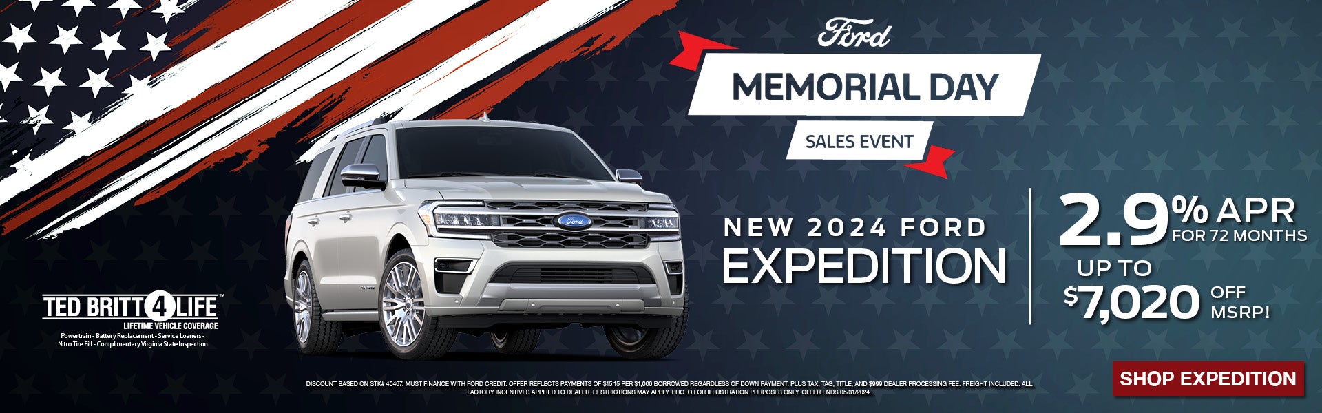 NEW 2024 FORD EXPEDITION